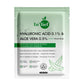 Post-sun soothing facial mask with aloe vera and hyaluronic acid