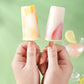 Homemade popsicle maker plastic in colorful design