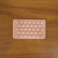 Plastic ice ball tray with lid for beverages