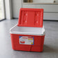 Portable picnic insulated ice box for outdoor cooling