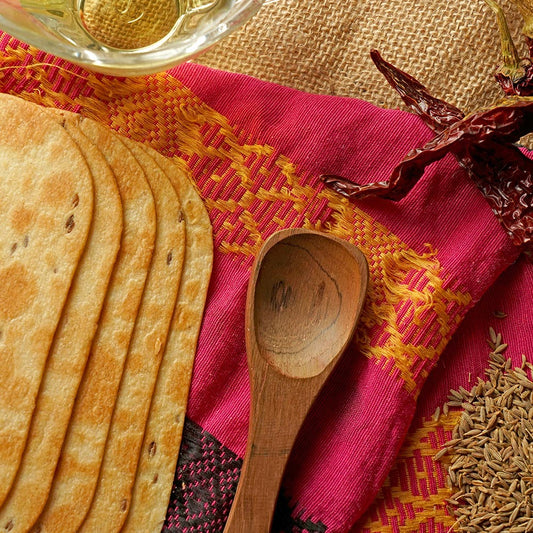 Assorted Maniarr's Khakhra varieties, perfect for a light and crunchy snack.