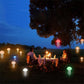 Creative LED home lamp featuring jellyfish shape and colours