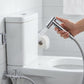 Brass Shattaf health faucet with chrome finish and hose set