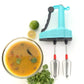 Side view of the efficient double-blade manual Hand Blender.