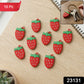 Cute strawberry design key ring for accessories