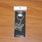 Lifestyle image of Radhe Krishna Metal Keychain holding various keys for office and bike