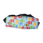 Comfortable and adjustable baby car seat head support strap for safety