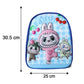 Size display of 12 inch kids backpack, suitable for preschool children