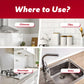 Using Pollic Kadam Kitchen Surface Cleaner on kitchen countertop for degreasing