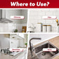 Ergonomic spray bottle trigger detail for kitchen surface cleaner