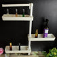 Organivo rotating storage rack placed on clean kitchen countertop