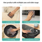 Roll of disposable wipes textured surface for cleaning spills