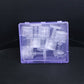 Set of 6 battery-operated LED crystal-effect lamps providing ambient glow