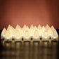 Battery operated flameless LED candle light safe for home use