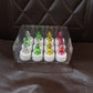 LED decorative candle lamps used as table decor for festivals