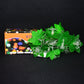 Festive multi-color Leaf & Flower LED Decorative String Light illuminating a home wall