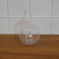 Illuminated LED drink cup with straw for festive occasions