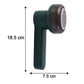 Size comparison of electric lint remover