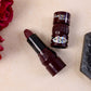 Travel-friendly compact case of hydrating matte lipstick