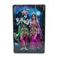 Religious wall art gift frame with Radha Krishna theme