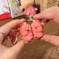 Bear keyring set displayed together representing couple or friendship bond