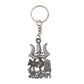 Spiritual Mahakal metal keychain suitable for everyday use