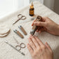 Sharp nail cutter for precise trimming