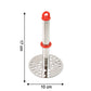 Ergonomic anti-slip handle of stainless steel potato masher for comfortable grip