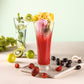 Durable and lightweight matt finish plastic glasses for cold beverages