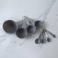 Measuring set pieces viewed from top