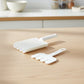 Close-up of manual food slicing and frying press tool for kitchen