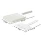 Food slicing press tool ensuring even cooking and uniform snack slices