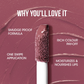 Close-up of the Merry Mulberry Liquid Lipstick applicator.
