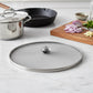 Stainless steel mesh food net lid for covering fruits and snacks
