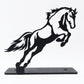 Elegant horse figurine sculpture for workspace or living room