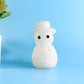 Festive snowman LED lamp creating cozy and charming light effect