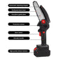 Cordless rechargeable mini electric chainsaw with sharp cutting chain