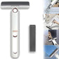 The mini mop being used to clean a bathroom sink, emphasizing its versatile application.
