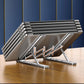 Portable lightweight aluminium laptop stand for travel