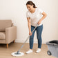 Complete spin mop cleaning set ideal for home floor cleaning