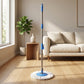 microfiber floor cleaning spin mop system for versatile use