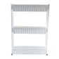 3 layer kitchen organizer rack on countertop for household storage