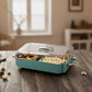 Kitchen organizer box for dry snacks and namkeen in plastic storage container