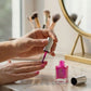 Vibrant glossy nail paint shade in 5 ML compact bottle