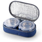 Lunch box with carry bag and stainless steel containers