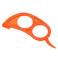 Citrus skin remover and peeler gadget