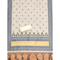 Generic Women's Banarasi Silk Printed Unstitched Salwar Suit Material With Dupatta (Grey, 3Mtrs)