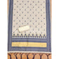 Generic Women's Banarasi Silk Printed Unstitched Salwar Suit Material With Dupatta (Navy Blue, 3Mtrs)