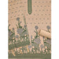 Generic Women's Banarasi Silk Printed Unstitched Salwar Suit Material With Dupatta (Cream, 3Mtrs)