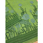 Generic Women's Banarasi Silk Printed Unstitched Salwar Suit Material With Dupatta (Pista, 3Mtrs)